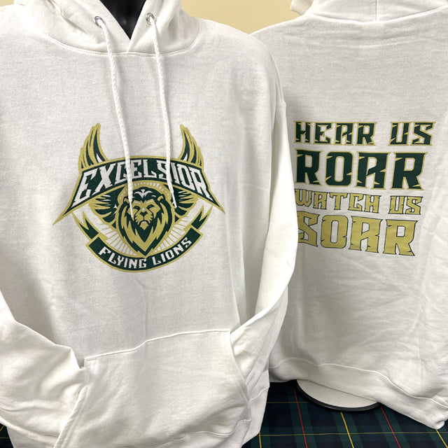 ECA Flying Lion Hoodies (Single Sided)